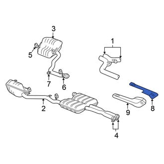 Chrysler OE - Front Left Floor Pan Heat Shield