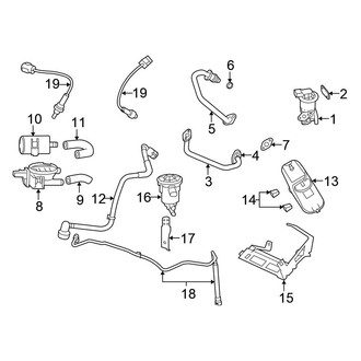 Chrysler OE - Emission System - Emission Components (2.7L)