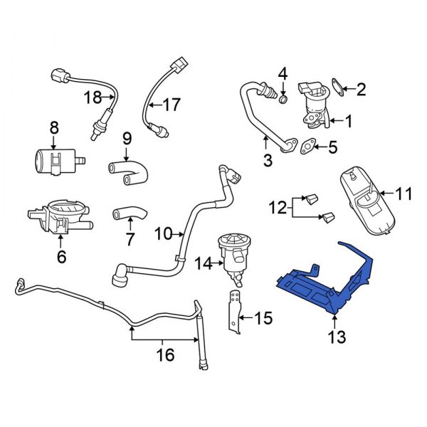 Vapor Canister Bracket