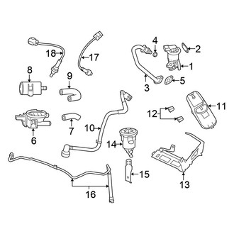 Chrysler OE - Emission System - Emission Components (5.7L)