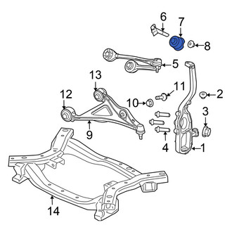 Chrysler OE - Front Lower Forward Suspension Control Arm Bushing