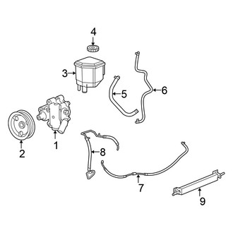 Chrysler OE - Steering Gear & Linkage - Pump & Hoses