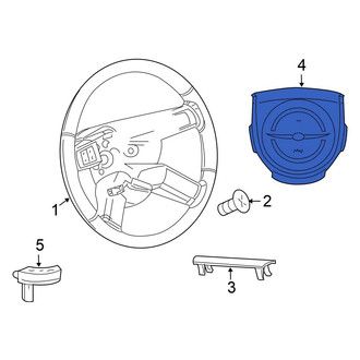 Chrysler OE - Steering Wheel Trim