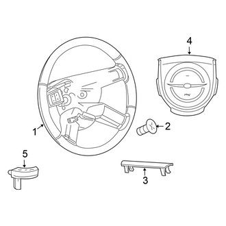 Chrysler OE - Steering Wheel & Trim
