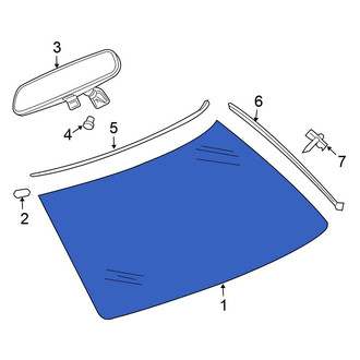 Chrysler OE - Front Windshield