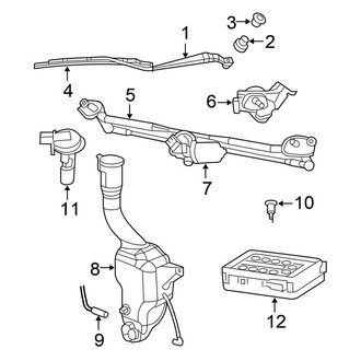 Chrysler OE - Windshield - Wiper & Washer Components