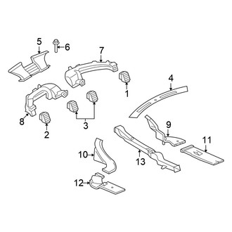 Chrysler OE - Instrument Panel - Ducts