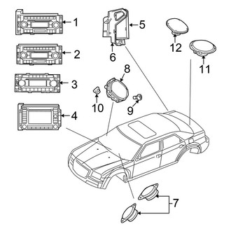 Chrysler OE - Instrument Panel - Sound System