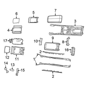 Chrysler OE - Console