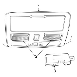 Chrysler OE - Overhead Console