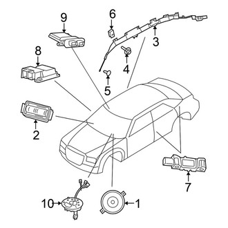 Chrysler OE - Restraint Systems - Air Bag Components