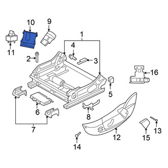 Chrysler OE - Front Left Power Seat Switch