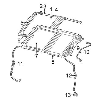 Chrysler OE - Roof - Sunroof