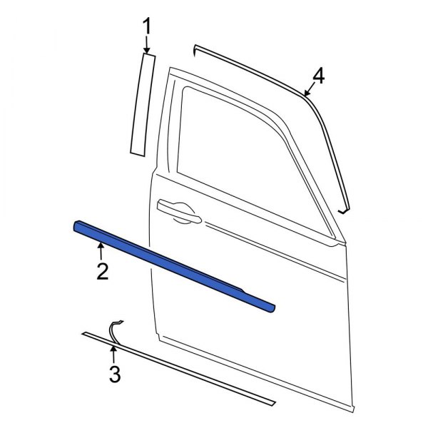 Door Belt Molding