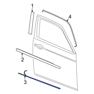 Chrysler 300 Door Moldings | Side, Edge, Belt – CARiD.com