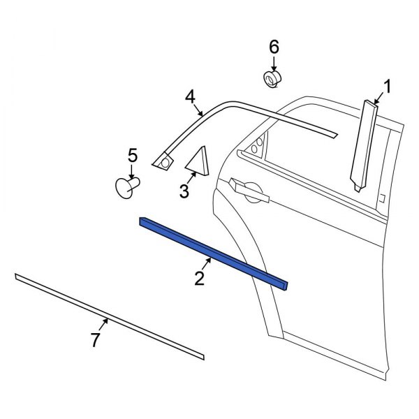 Door Belt Molding