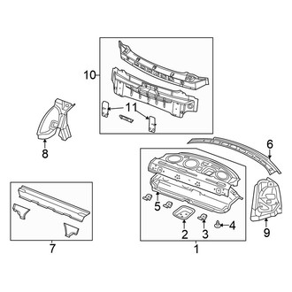 Chrysler OE - Rear Body & Floor - Rear Body