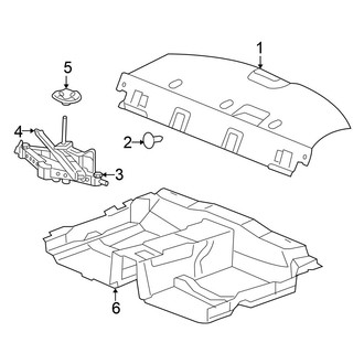 Chrysler OE - Rear Body & Floor - Interior Trim