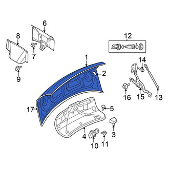 Chrysler OE - Rear Deck Lid