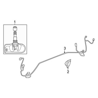 Chrysler OE - Electrical - Tire Pressure Monitor Components