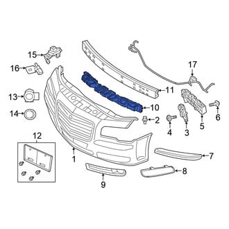 Chrysler OE - Front Bumper Impact Absorber