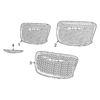 Chrysler OE - Grille & Components