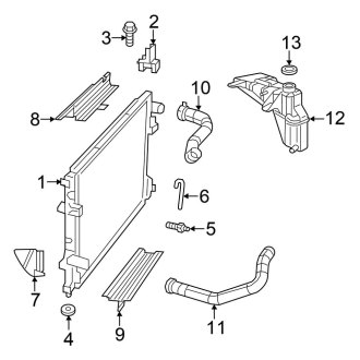 2019 Chrysler 300 OEM Engine Cooling Parts - Radiators | CARiD