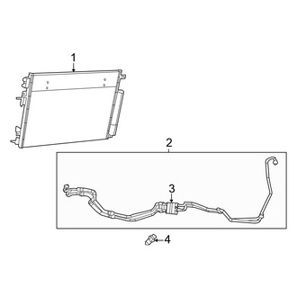 Chrysler OE - Cooling - Trans Oil Cooler (5.7L Gas)