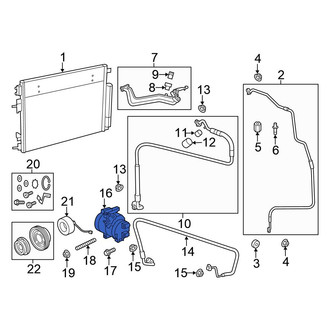 Chrysler OE - A/C Compressor
