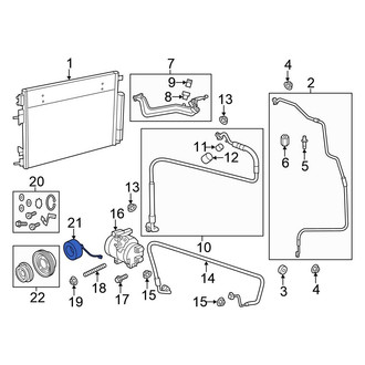 Chrysler OE - A/C Compressor Clutch Coil