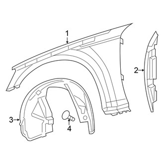 Chrysler OE - Fender & Components