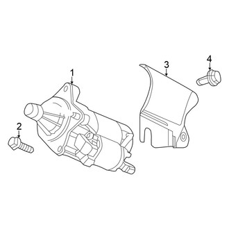 Chrysler OE - Electrical - Starter (3.6L)