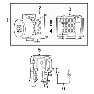 Chrysler OE - ABS Control Module O-Ring