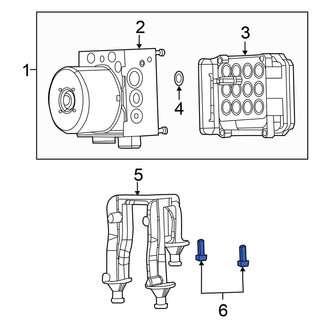 Chrysler OE - ABS Modulator Bolt
