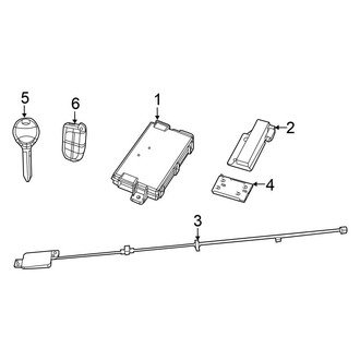 Chrysler OE - Electrical - Keyless Entry Components