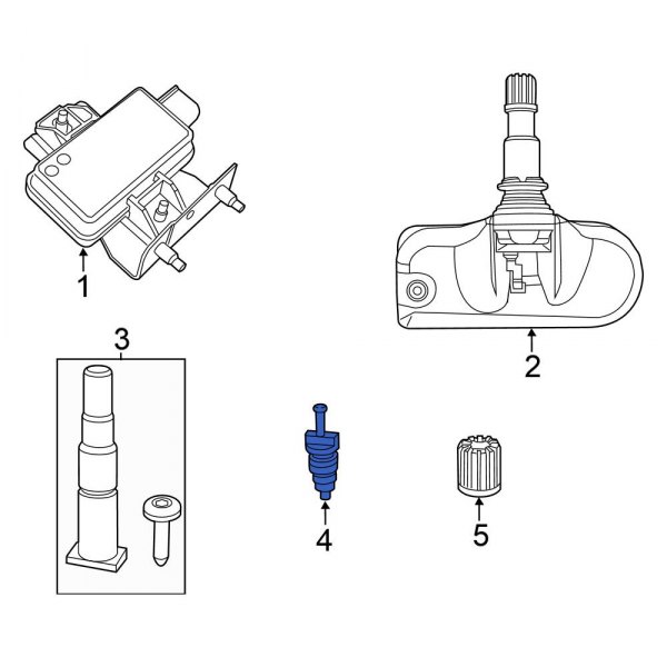 Tire Valve Stem Core