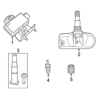 Chrysler OE - Electrical - Tire Pressure Monitor Components