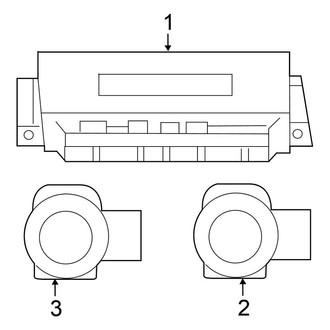 Chrysler OE - Electrical Components (Park Sensing System)