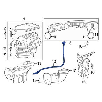 Chrysler OE - PCV Valve Hose