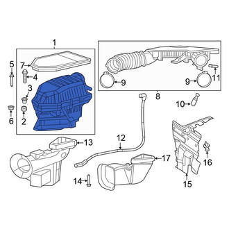 Chrysler OE - Air Filter and Housing Assembly