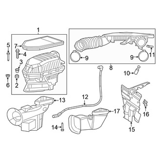 Chrysler OE - Engine - Air Intake (3.6L)