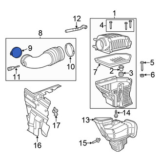 Chrysler OE - Engine Air Duct Clamp
