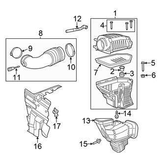Chrysler OE - Engine - Air Intake (Gas)