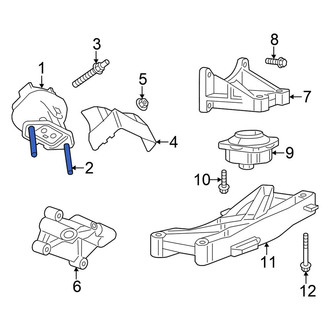 Chrysler OE - Engine Mount Bolt