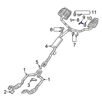 Chrysler OE - Exhaust System Hanger Bracket