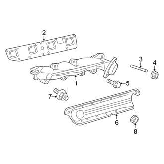 Chrysler OE - Exhaust System - Manifold (Gas)