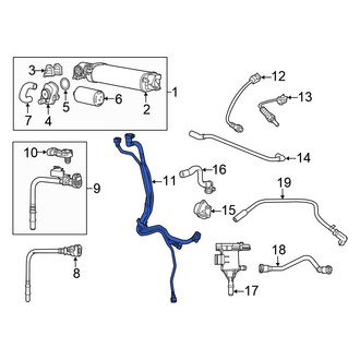 Chrysler OE - Evaporative Emissions System Lines
