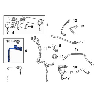Chrysler OE - Evaporative Emissions System Lines