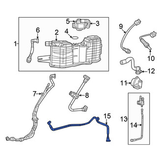 Chrysler OE - Evaporative Emissions System Lines