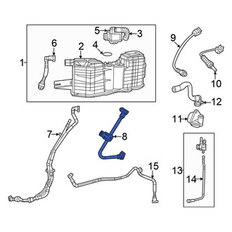 Chrysler OE - Evaporative Emissions System Lines